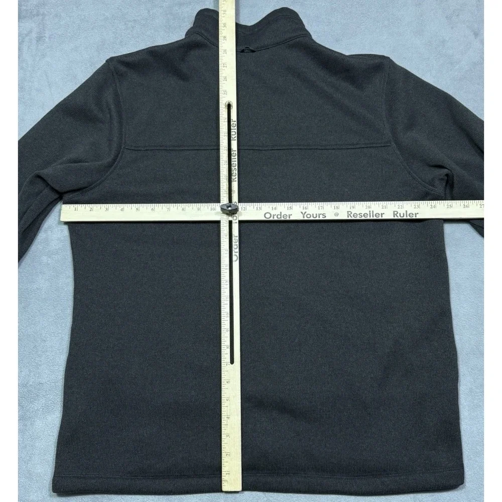 The North Face Jacket Mens XL Gordon Lyons Full Zip Fleece Black Gorpcore Hiking